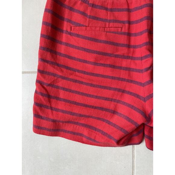 Talbots Shorts Multicolor Striped Nautical Retro Cotton - Picture 6 of 7